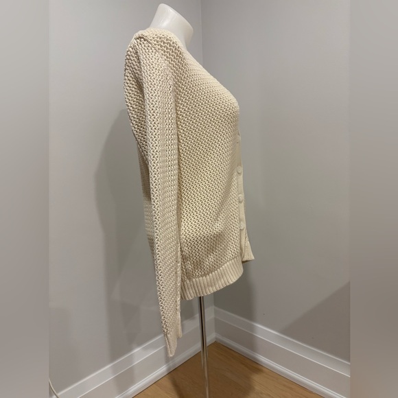 TNA Cream Button-Up Women's Cardigan - Picture 4 of 9
